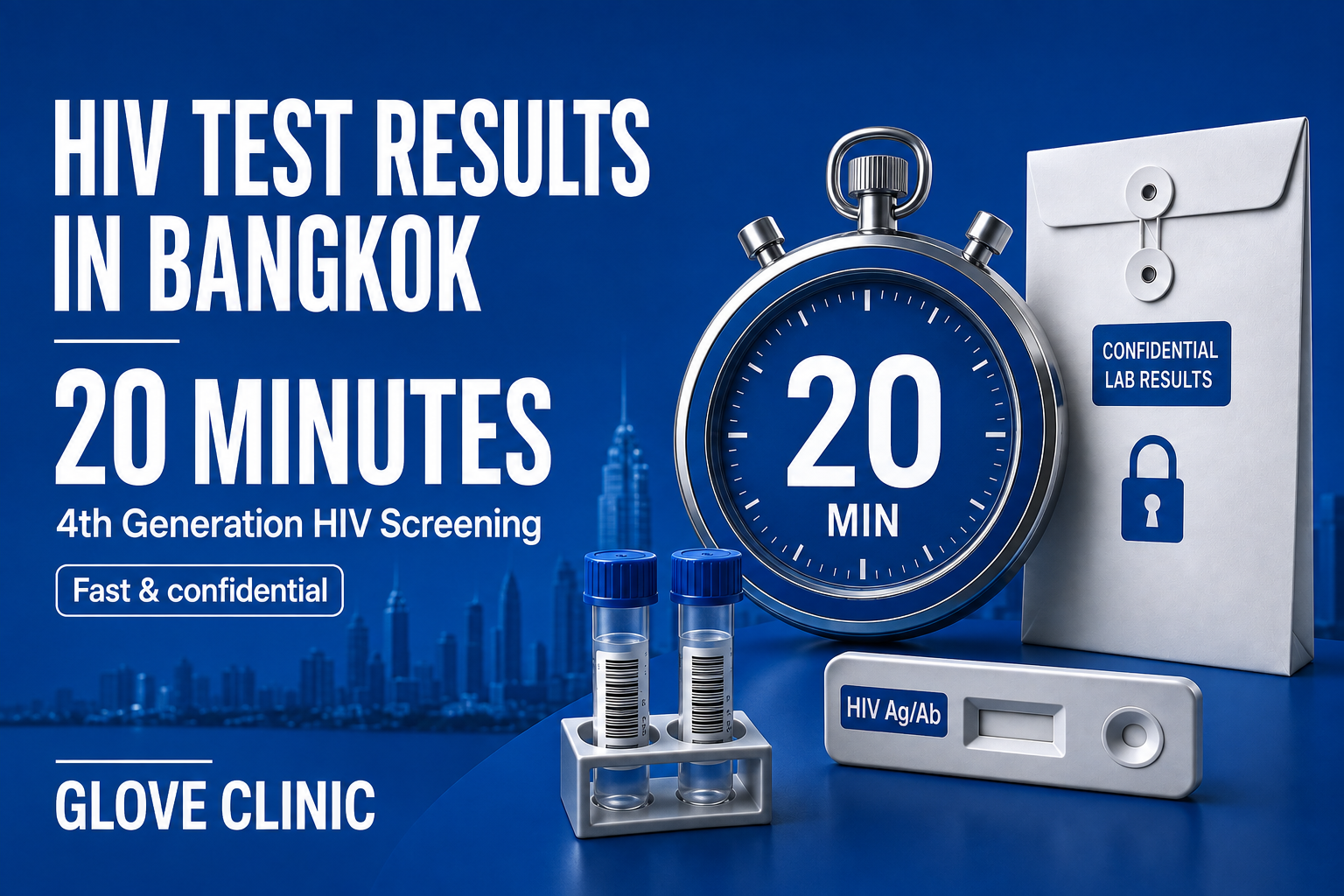 Instant HIV Test Results in 20 minutes: Fast, Accurate, and Private at Glove Clinic