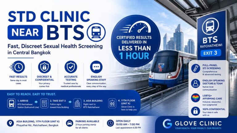 STD Clinic Near BTS: Fast, Discreet Sexual Health Screening in Central Bangkok