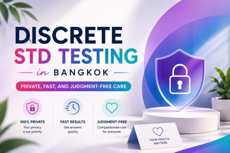 Discrete STD Testing in Bangkok: Private, Fast, and Judgment-Free Care