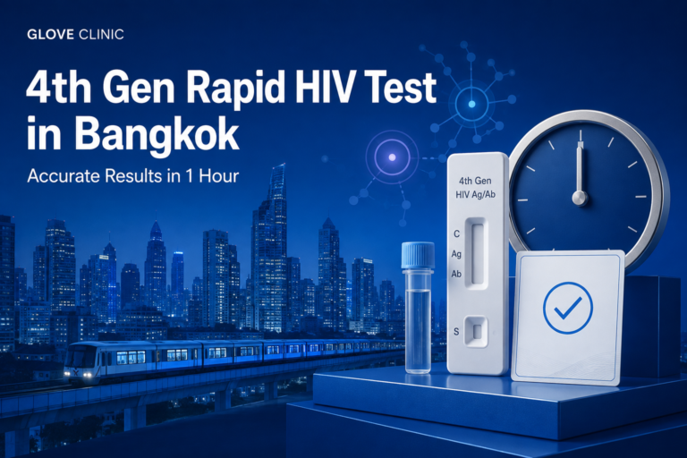 4th Gen Rapid HIV Test Bangkok: 1-Hour Accurate Results