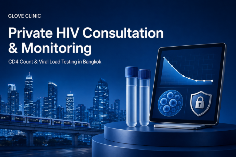 Private HIV Consultation & CD4 / Viral Load Monitoring in Bangkok